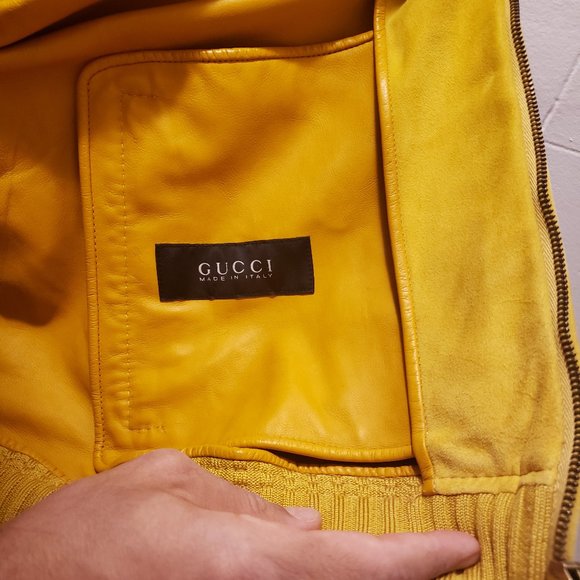 Gucci Suede Bomber Jacket - Picture 14 of 16
